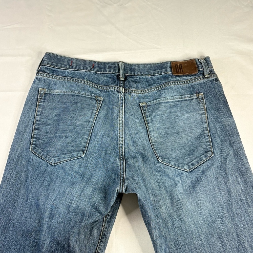 Y2K 2000s Style Blue Baggy Stained Jeans | $24.89